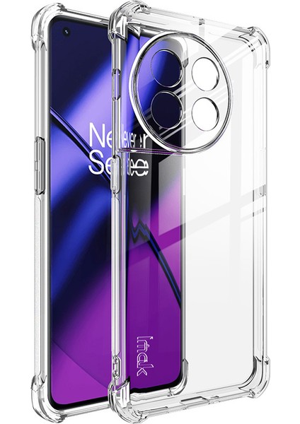 Oneplus 11 5g Koruyucu Telefon Kasası Dört Köşe Hava Yastığı Yumuşak Tpu Anti-Çizik Cep Telefonu Arka Kapak (Yurt Dışından)