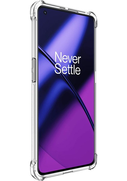 Oneplus 11 5g Koruyucu Telefon Kasası Dört Köşe Hava Yastığı Yumuşak Tpu Anti-Çizik Cep Telefonu Arka Kapak (Yurt Dışından) modelleri
