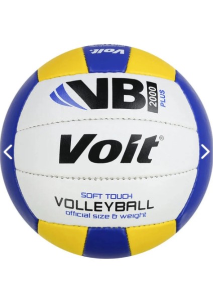 VB2000 Plus Dikişli 5 No Voleybol Topu Sarı - Mavi