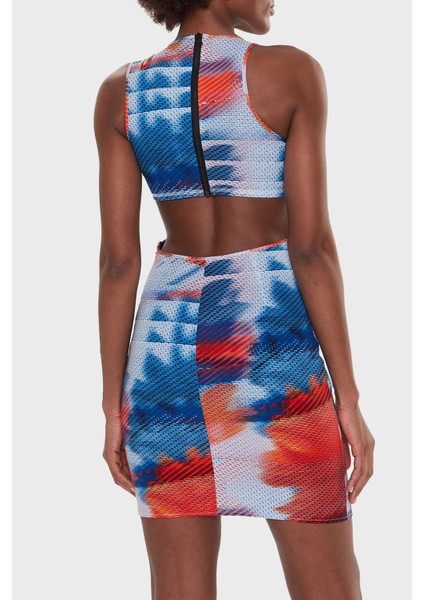 Asimetrik Kesim Cut Out Bodycon Streç Jarse Elbise J20J2207600K9 Bayan Elbise J20J220760 0k9