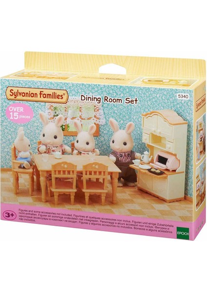 Adore Oyuncak 5340 Sylvanian Families Yemek Odası Seti +3 Yaş Figürler Ayrı Satılır.