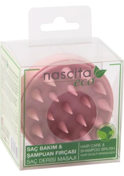 Eco Şampuan Fırçası Pembe -28