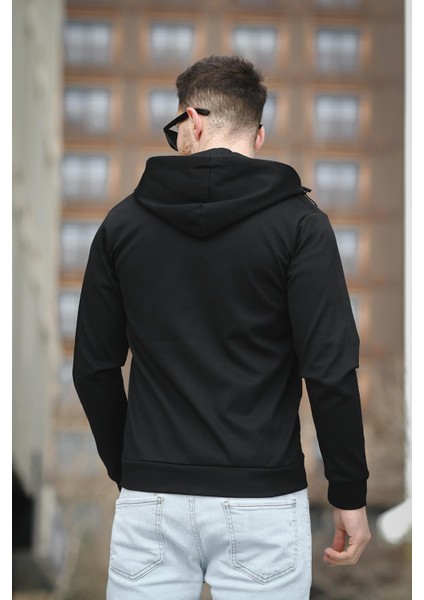 Chev Micro Interlok Dik Yaka Fermuarlı Hırka Sweatshirt modelleri