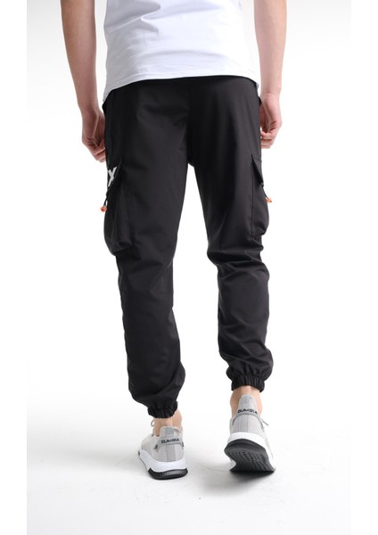 Destry Slim Fit Kort Paraşüt Kargo Cepli Erkek Eşofman Alt modelleri