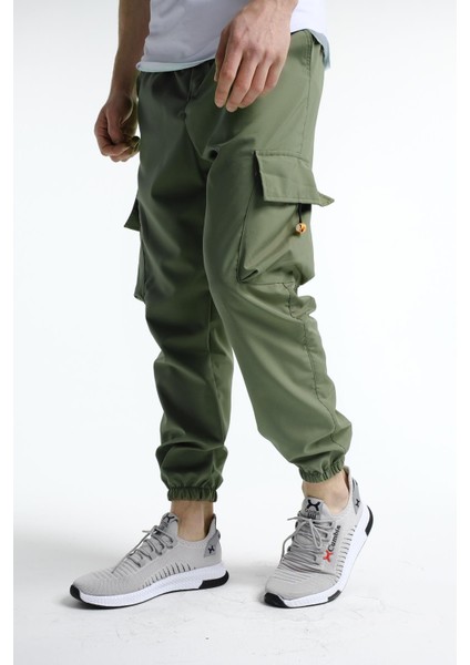Destry Slim Fit Kort Paraşüt Kargo Cepli Erkek Eşofman Alt fırsatları