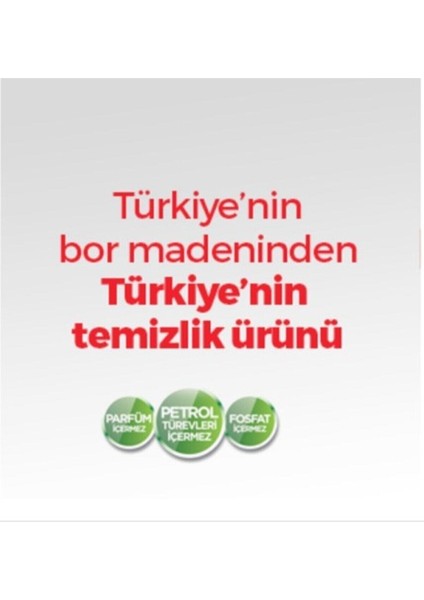 Jel Bulaşık Makinesi Deterjanı 820 ml 110 ml Doğal Parlatıcı 2 Adet