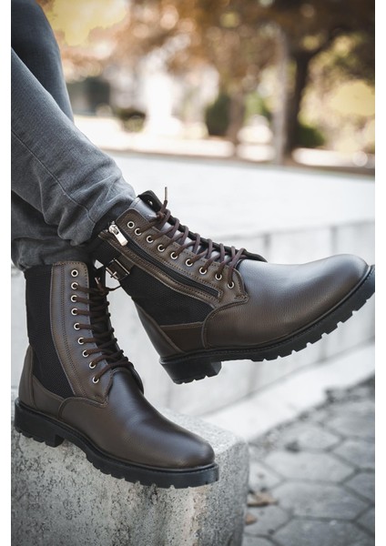 Zetta Polarlı Fermuar Detaylı Erkek Postal Bot modelleri