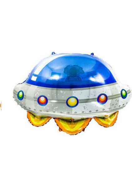 Uzay Temalı Ufo Folyo Balon 64X55 cm