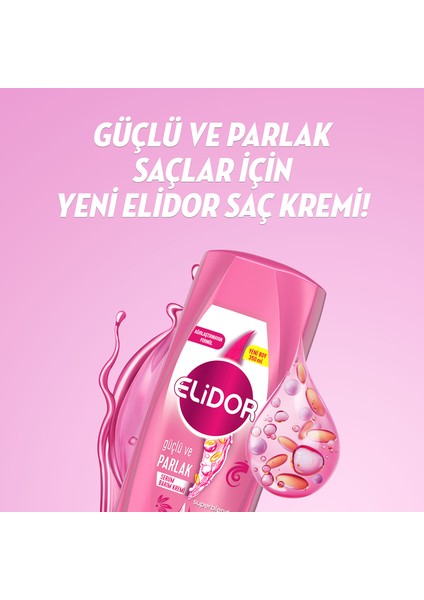 Superblend Serum Saç Bakım Kremi Güçlü ve Parlak E Vitamini Makademya Yağı & Keratin 350 ml