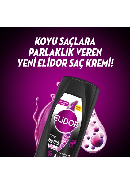 Superblend Serum Saç Bakım Kremi Esmer Parlaklık E Vitamini Chia Tohumu Yağı Keratin 350 ml