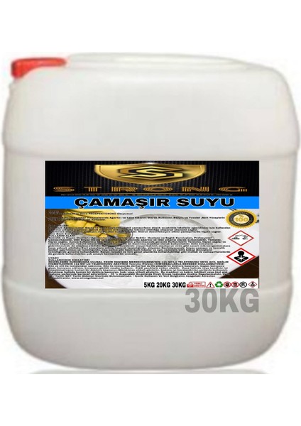 Çamaşır Suyu 30 kg