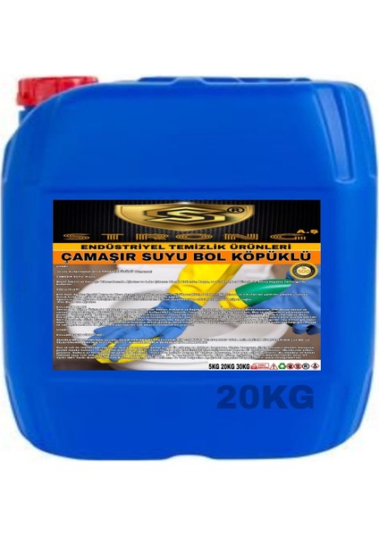 Çamaşır Suyu Bol Köpüklü 20 kg