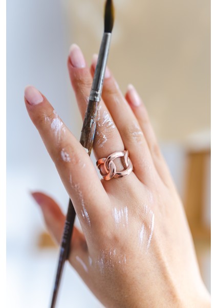 Chain Yüzük Rose