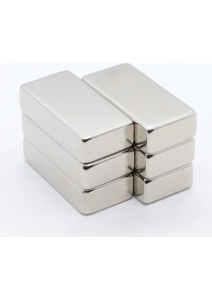 40 x 20 x 10 mm Boy 40 En 20 Kalınlık 10 Köşeli Neodyum Mıknatıs