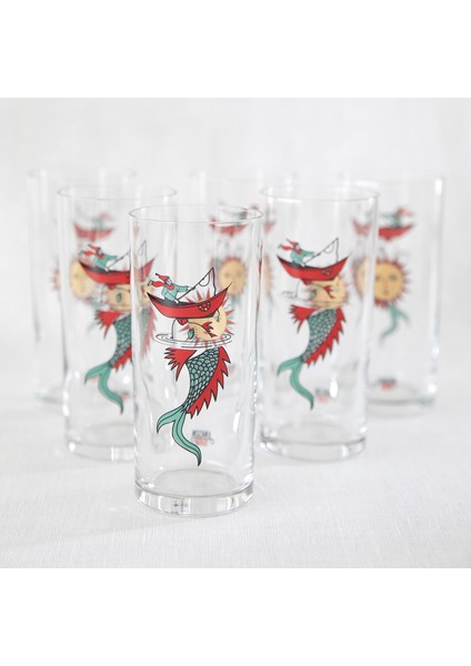 Anason Işleri Yaz Rüyası Rakı Kadehi 6 Adet