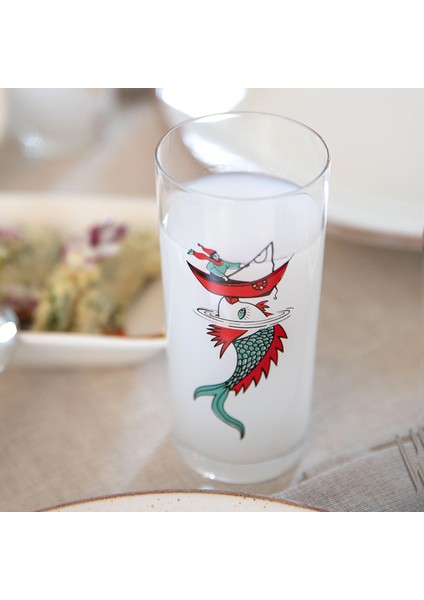 Anason Işleri Yaz Rüyası Rakı Kadehi 6 Adet