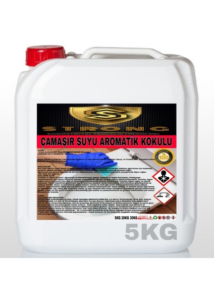 Aromatik Kokulu Çamaşır Suyu 5kg