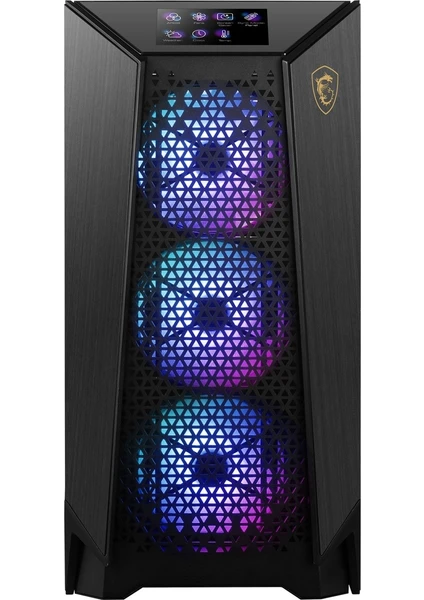 MEG PROSPECT 700R Temperli Cam 4 x140mm A-RGB Dokunmatik IPS Panel E-ATX Gaming Bilgisayar Kasası