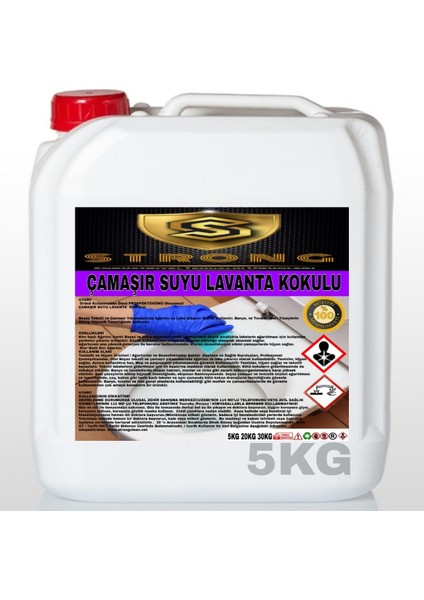 Lavanta Kokulu Çamaşır Suyu 5kg