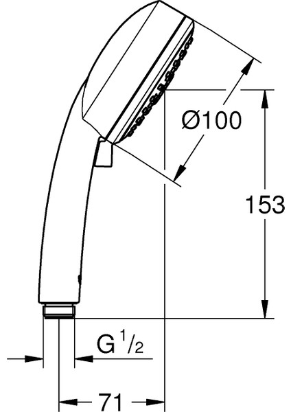 New Tempesta Cosmopolitan 100 El Duşu 3 Akışlı fiyatları