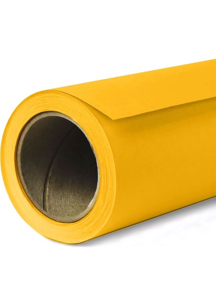 Kağıt Sonsuz Stüdyo Fon Perde (Deep Yellow) 2.70X11 Metre