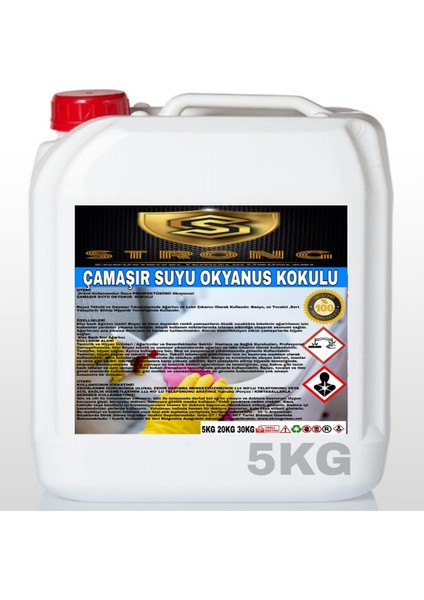 Okyanus Kokulu Çamaşır Suyu 5kg