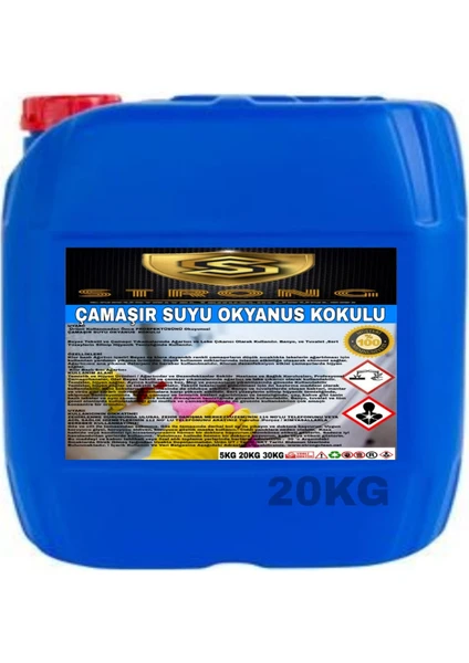 Okyanus Kokulu Çamaşır Suyu 20 kg