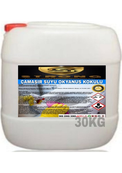 Okyanus Kokulu Çamaşır Suyu 30 kg