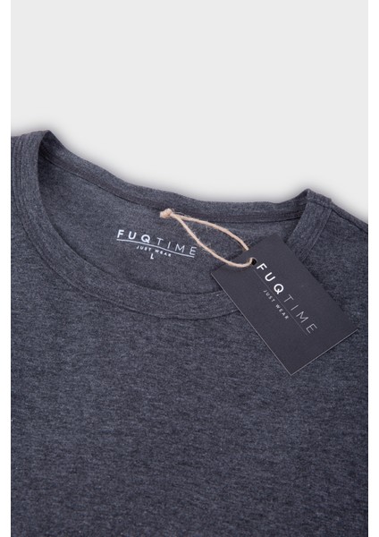 Koyu Gri Renk Loose Fit T-Shirt fırsatları