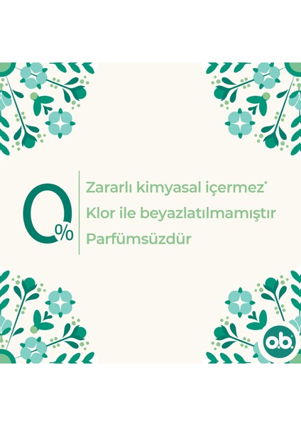 O.b Organic Normal Tampon 16'lı Paket