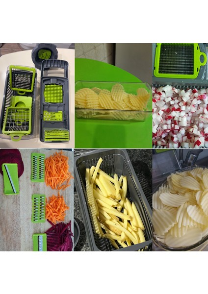 Çok Fonksiyonlu Sebze Kesici Patates Dilimleyici Havuç Greyder Mutfak Aksesuarları Gadget'lar Çelik Bıçak Mutfak Aracı (Yurt Dışından) fırsatları