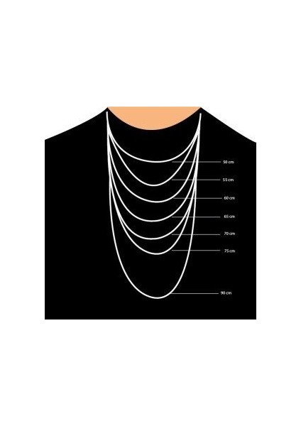 925 Ayar Gümüş Kral Zincir Erkek Kolye Yuvarlak Kral Model 2 mm modelleri