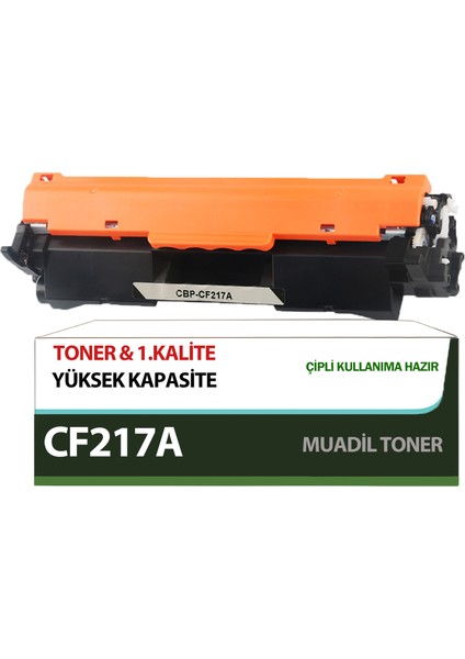 For Hp Pro M130A, M130NW, M130FN, M130FW, CF217A Çipli Muadil Toner