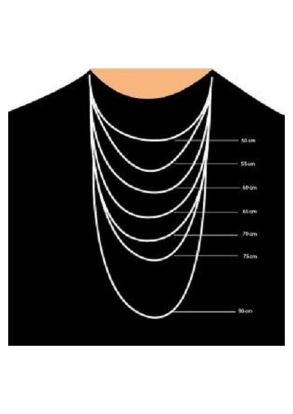925 Ayar Gümüş Erkek Figaro Zincir Kolye 60 cm modelleri