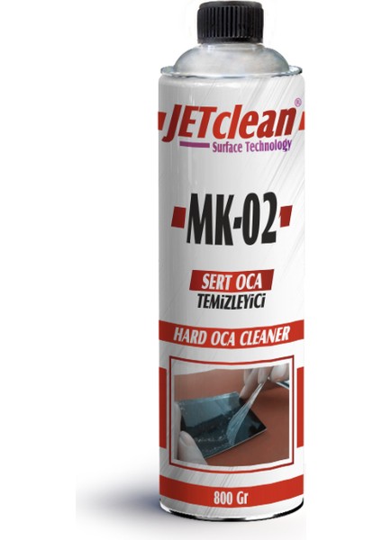 JetClean MK-02 & Sert Oca Temizleme 800gr