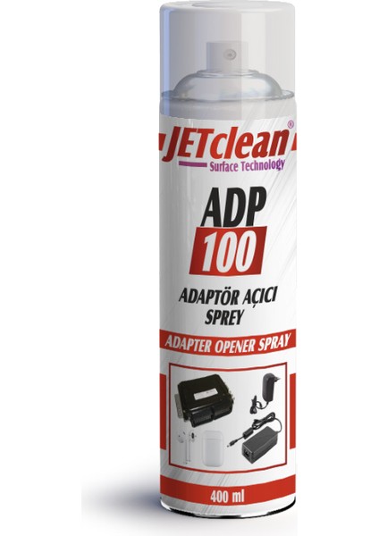 Jet Clean ADP-100 Adaptör Açıcı Sprey 400ML