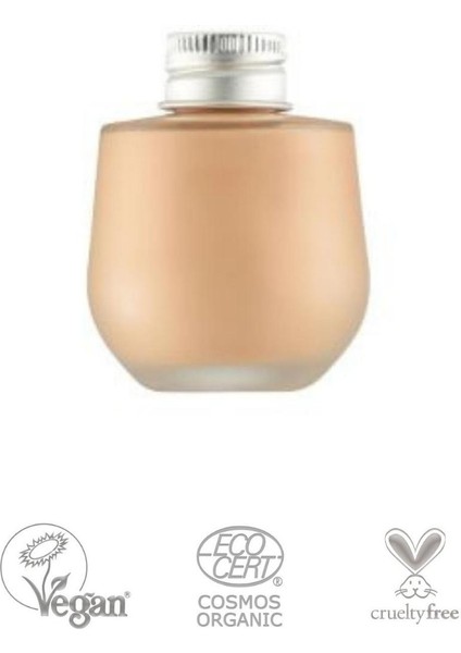 Fluid Foundation Excellent Skin Yeniden Dolum Organik Vegan Fondöten 30 Nude