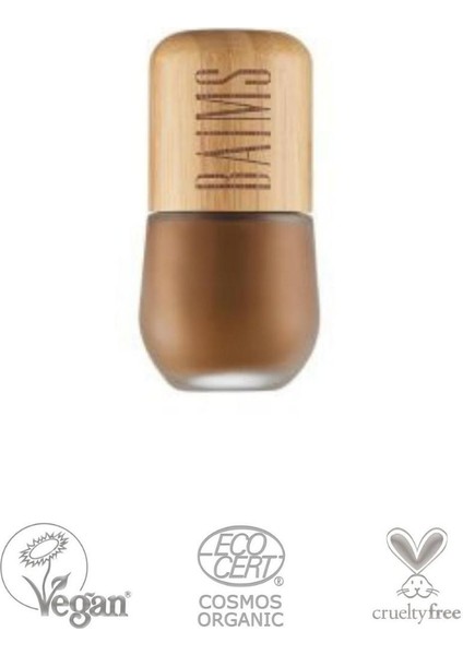 Fluid Foundation Excellent Skin (Likit Fondöten) Organik Vegan Fondöten 70 Cocoa
