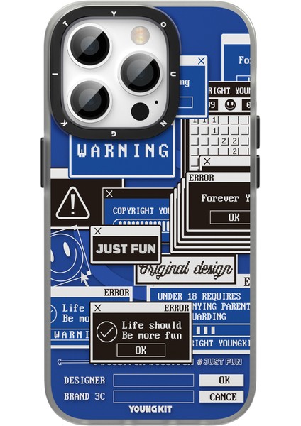 iPhone 14 Pro Max Uyumlu Kılıf Magsafe Şarj Özellikli Youngkit Code Case Serisi Kapak