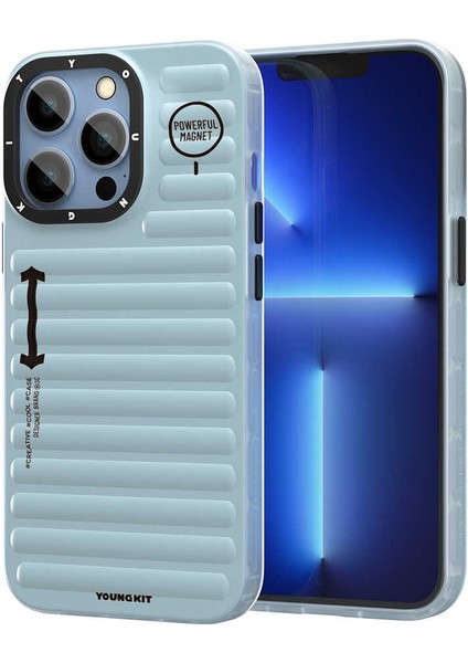 iPhone 12 Pro Max Uyumlu Kılıf Youngkit Plain Coloured Serisi Kapak