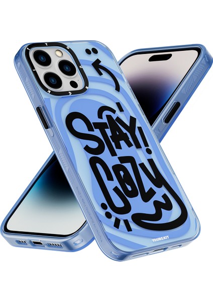iPhone 14 Pro Uyumlu Kılıf Mutlu Mod Figürlü Youngkit Happy Mood Serisi Kapak fiyatları