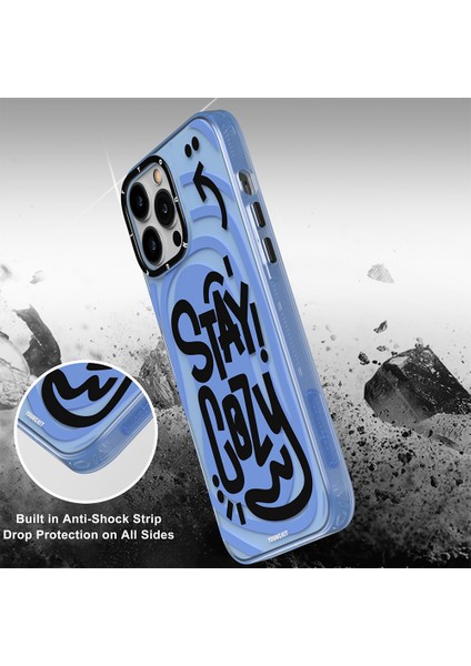 iPhone 14 Pro Uyumlu Kılıf Mutlu Mod Figürlü Youngkit Happy Mood Serisi Kapak indirimleri