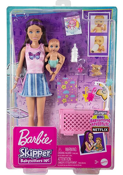 Bebek Bakıcısı Bebeği ve Aksesuarları FHY97 - HJY33