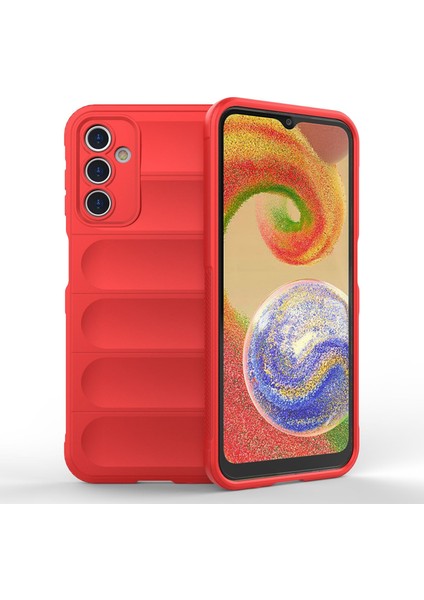 Samsung Galaxy A14 Için 5g Esnek Tpu Sağlam Telefon Kılıfı Çizgiye Karşı Koruyucu Kapak (Yurt Dışından)