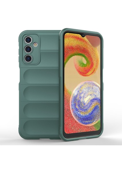 Samsung Galaxy A14 Için 5g Esnek Tpu Sağlam Telefon Kılıfı Çizgiye Karşı Koruyucu Kapak (Yurt Dışından)