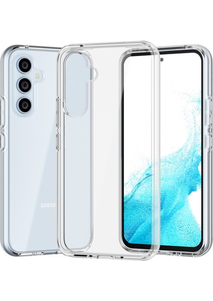 Samsung Galaxy A54 Için 5g Şeffaf Telefon Kılıfı Hibrid Hard Pc Yumuşak Tpu Karakter Anti Koruyucu Kapak (Yurt Dışından)