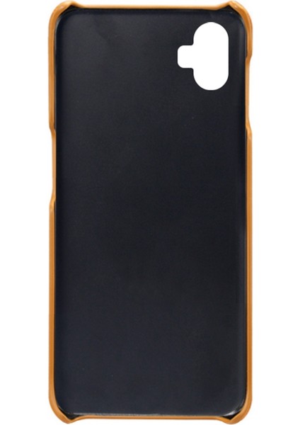 Samsung Galaxy A04 4g (164.4 x 76.3 x 9.1 Mm) Için Çift Kart Yuvalı Telefon Kasası, Sonbahar Önleme Pu Deri Kaplı Sert Pc Kapağı (Yurt Dışından) fırsatları