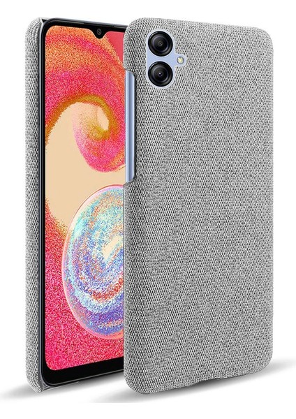 Samsung Galaxy A04 4g (164.4 x 76.3 x 9.1 Mm) Cep Telefonu Kasası Koruyucusu Kabuk Düz Renkli Sert Pc+Bez Telefon Kapağı (Yurt Dışından)