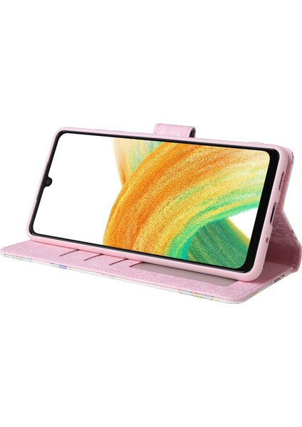 Samsung Galaxy A53 5g Lake Pu Deri Kılıf Stand Cüzdan Tam Koruma Rfıd Engelleme Telefon Kapağı (Yurt Dışından) fırsatları