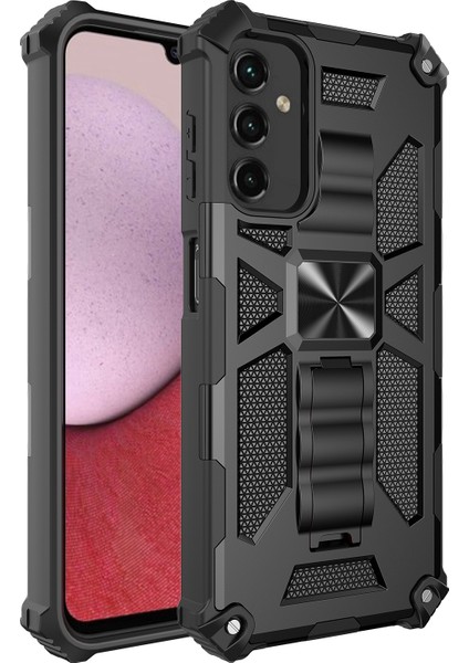 Samsung Galaxy A14 Için 5g Şok Geçirmez Telefon Kapağı Kickstand Yumuşak Tpu+Sert Pc Askeri Çift Katman Koruma Geri Kılıf Dahili Manyetik Metal Sayfası (Yurt Dışından) fiyatları